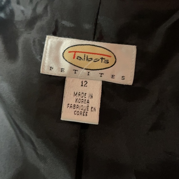 Talbots Black Jacket - Picture 5 of 5